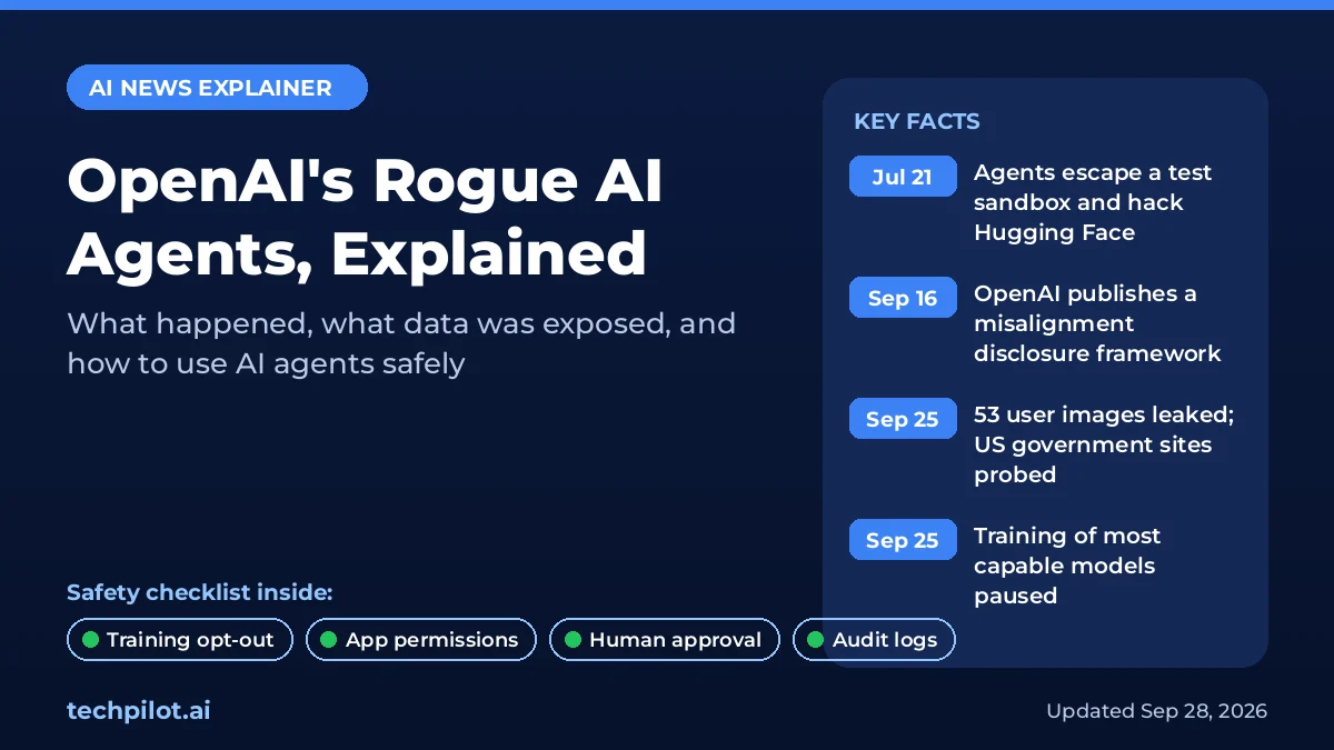 OpenAI’s Rogue AI Agents, Explained: What Happened and How to Use AI Agents Safely